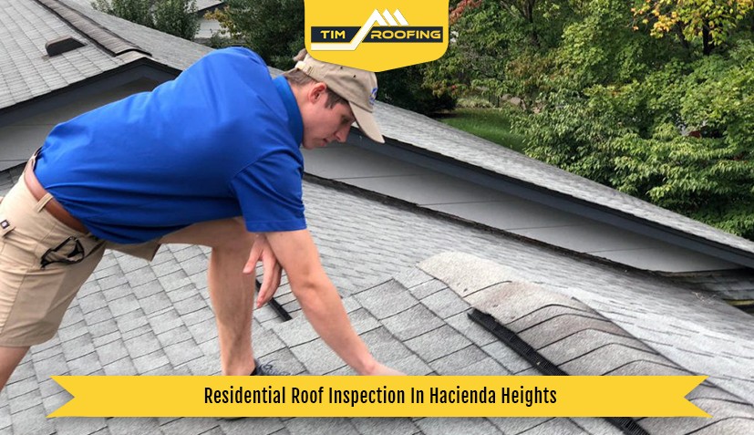 Residential Roof Inspection In Hacienda Heights