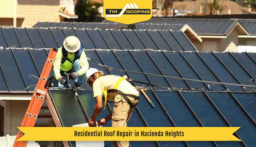 Residential Roof Repair in Hacienda Heights